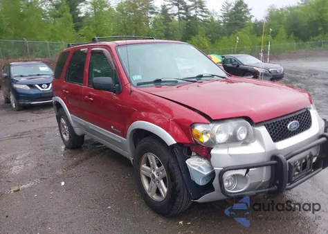 2005 Ford Escape Hybrid z USA, uszkodzony, nr VIN 1FMCU96H95KC81872
